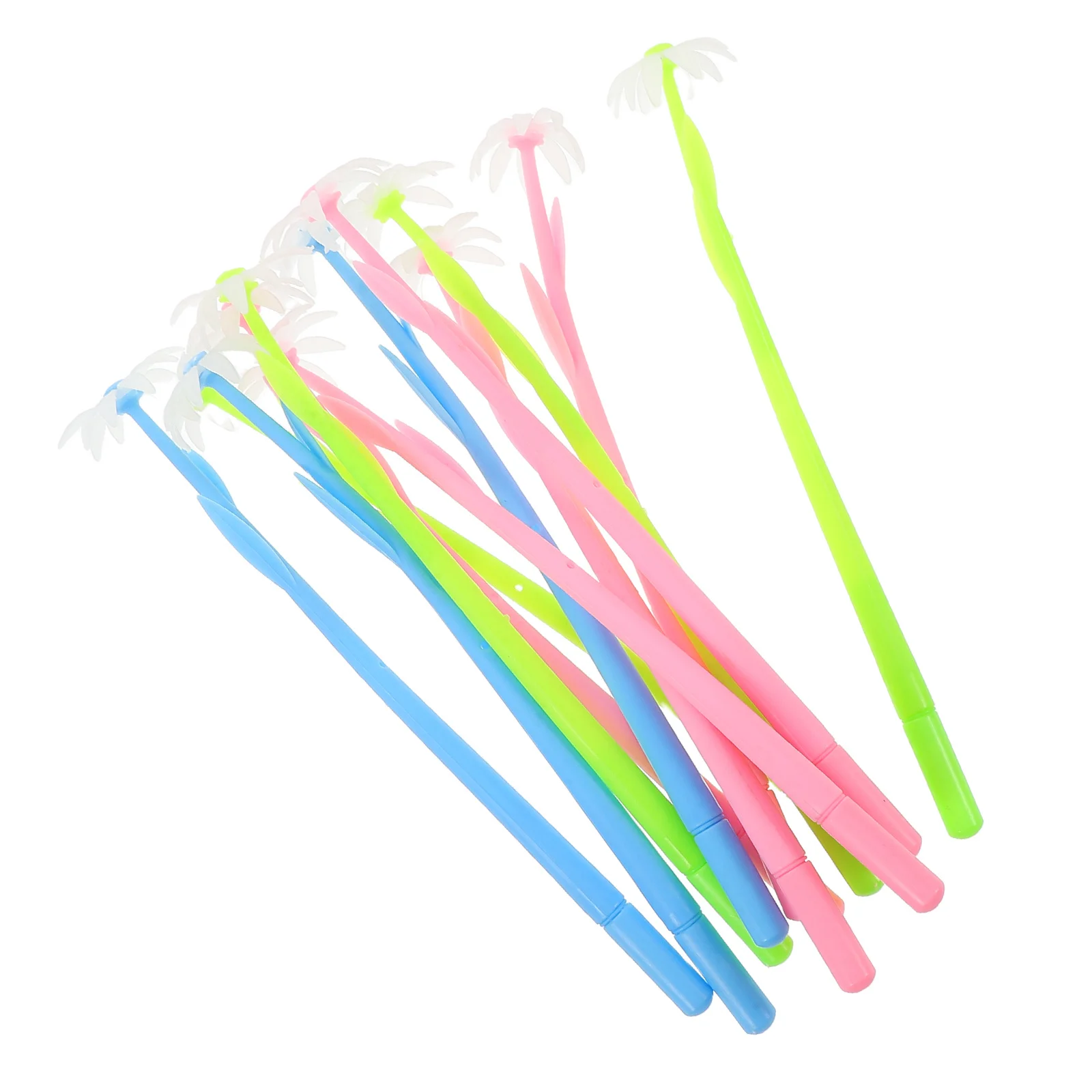 

30Pcs Charming Flower Design Gel Pens Color Changing for Students Note Taking Writing Accessories Flower Pen Color Changing Pen