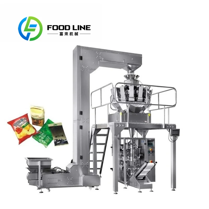 Uniform Bag Shaping Granule Packing Line Consistent Bag Forming Mechanism Ensure Neat Professional Appearance Of All Packages