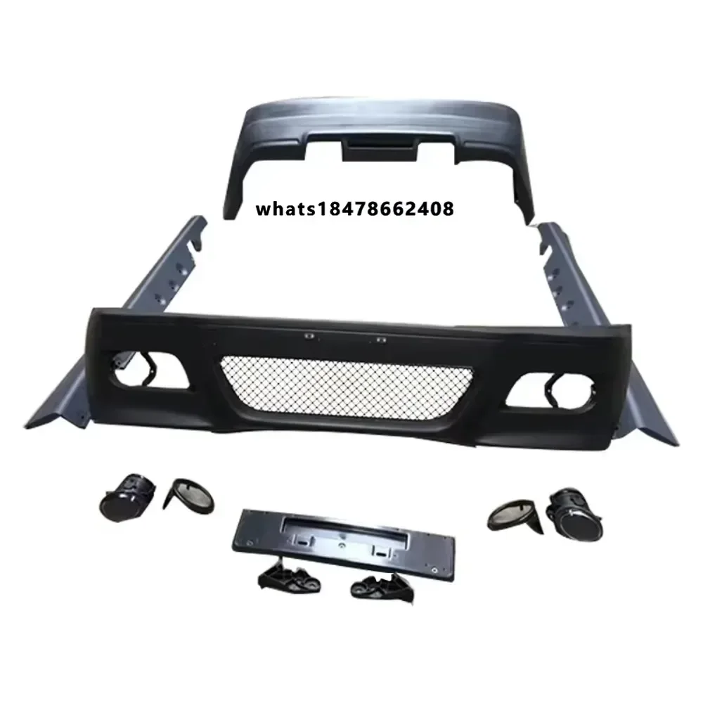 Body Kit PP Plastic Side Skirt Front Bumper Rear Bumper Body Kit
