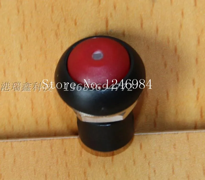 [SA]M12 waterproof Taiwan Deli Wei PAL6 illuminated push button switch with lock red circular button press passband maintain--20