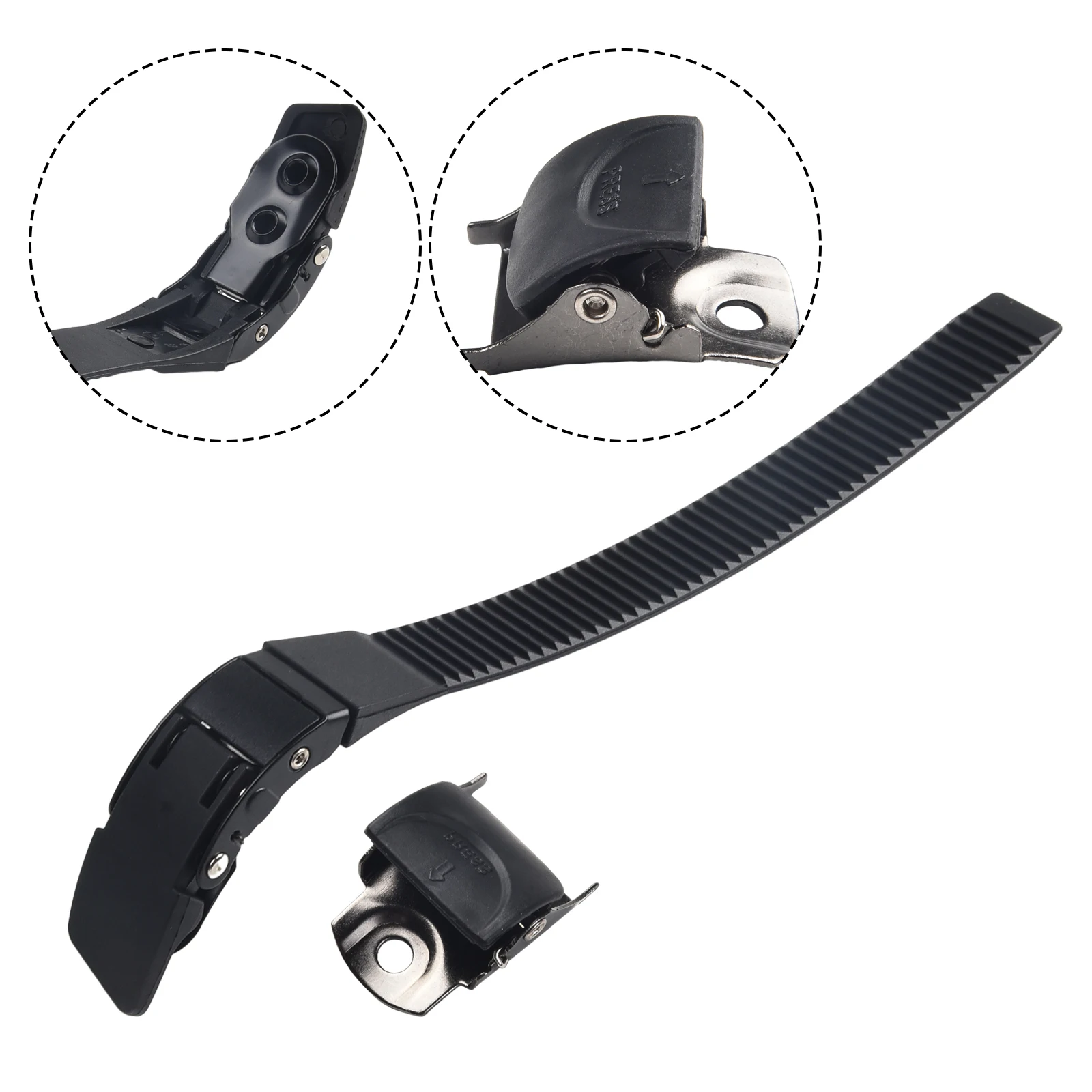 交換用メンドインラインローラースケートシューズエネルギーストラップバックル付き屋外スクーターアクセサリー