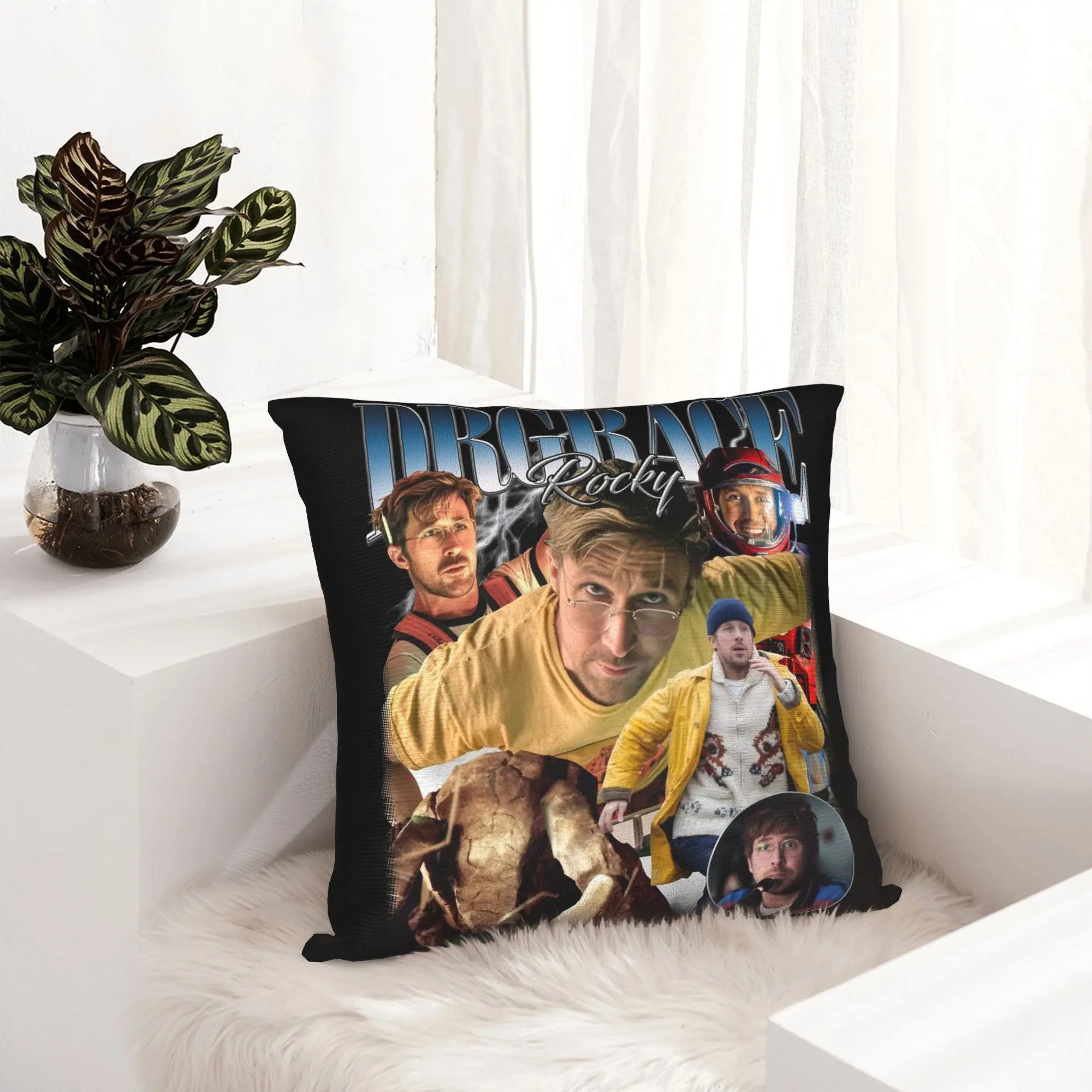Ryland Grace Project Hail Mary Pillowcase Double-sided Printing Cushion Cover Decoration Ryan Gosling Throw Pillow Case Cover