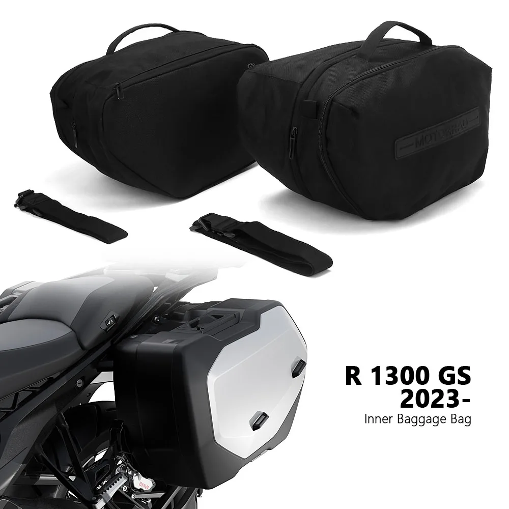 

Внутренняя сумка Pannier для BMW R1300GS R1300 GS R 1300 GS, мотоциклетная черная расширяемая сумка для багажа r1300gs 2023 2024