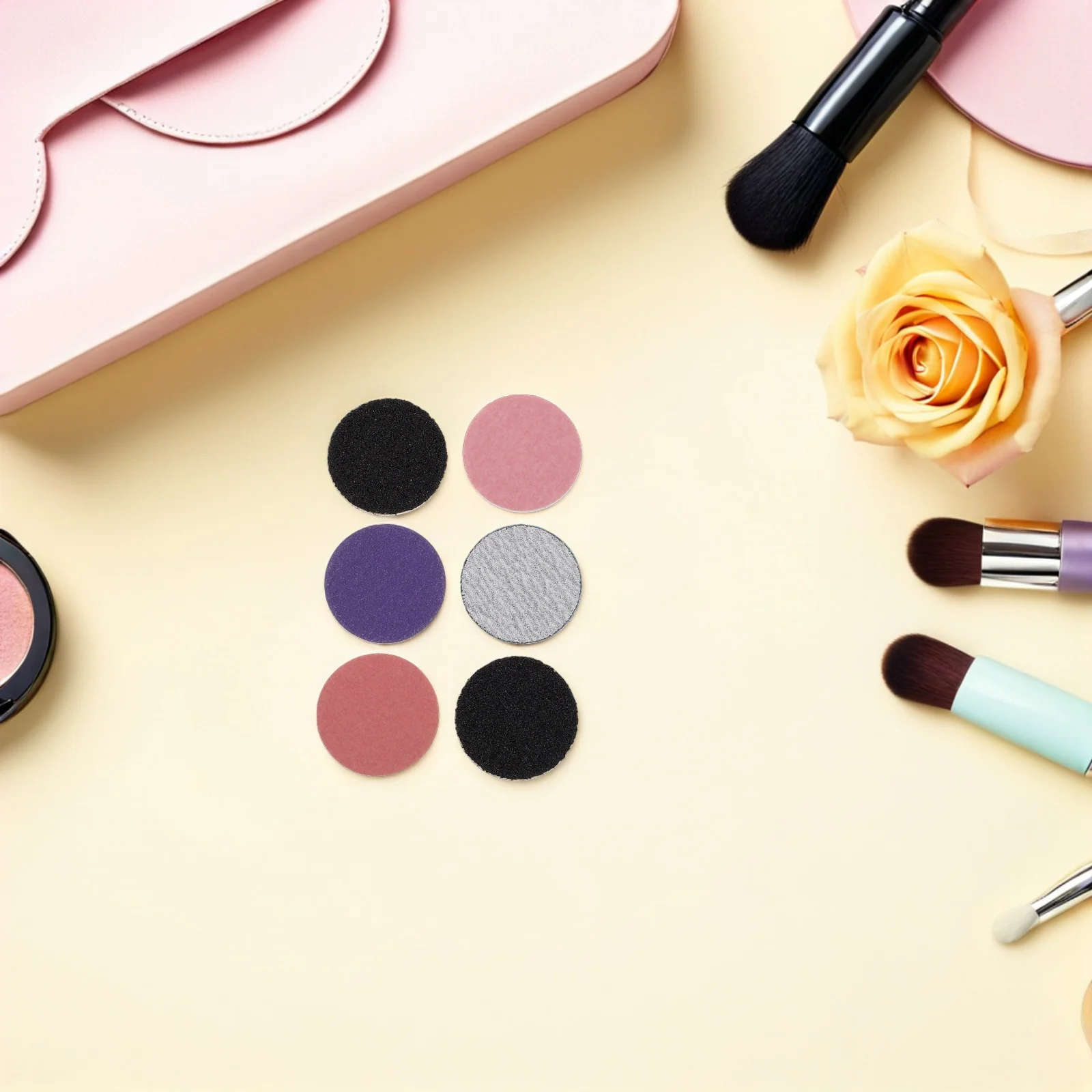 

2Set Nail Sandpaper Discs Replacement 25mm Professional Drill Pads Manicure Pedicure Foot File Dead Skin Removal