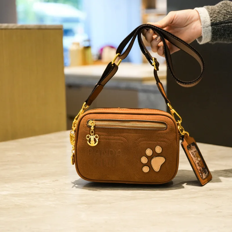 New Fashion Casual Women Bag Exquisite Versatile Multi Layer Shoulder Bag Crossbody Purse for Daily Shopping Travel