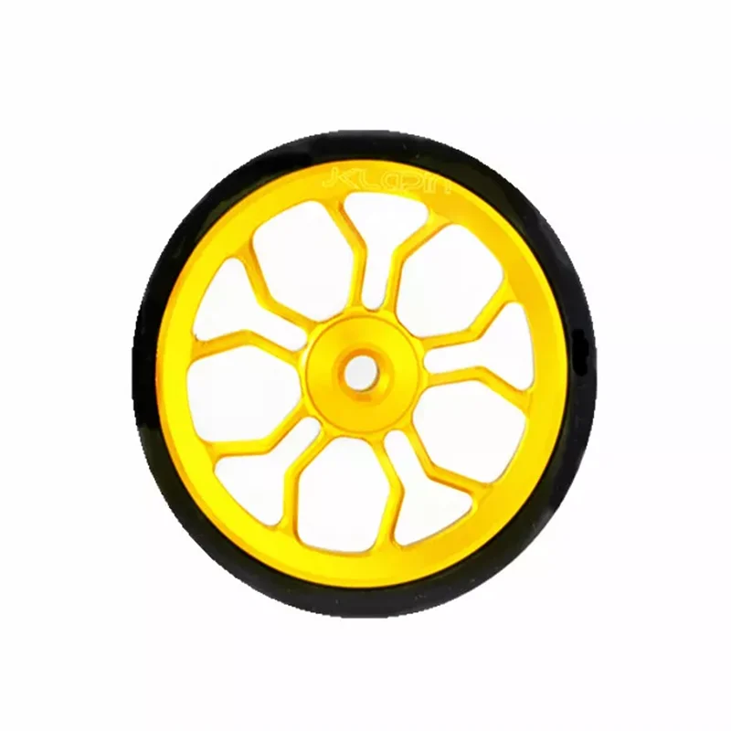 Litepro 3D Hollow 80mm Easy Pushing Wheels Spider Large Easy Wheel Modified Sealed Bearing Wheel For Brompton Folding Bike