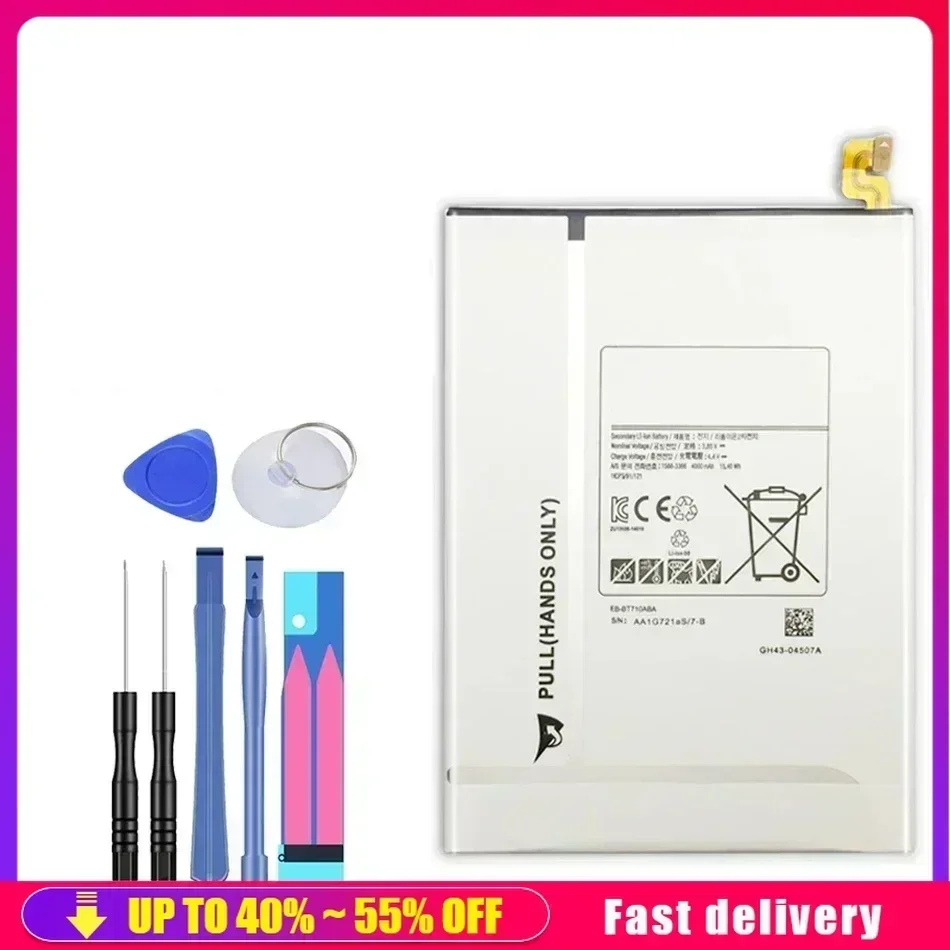 Rechargeable Battery 4000mAh For Samsung Galaxy Tab S2 8.0 T710 T715 T713 T719 T715C SM T713N T719C EB-BT710ABE