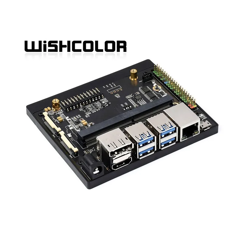 

Wishcolor JETSON-IO-BASE-B NX IO Expansion Board 40PIN GPIO for Jetson Xavier NX Core Board Development