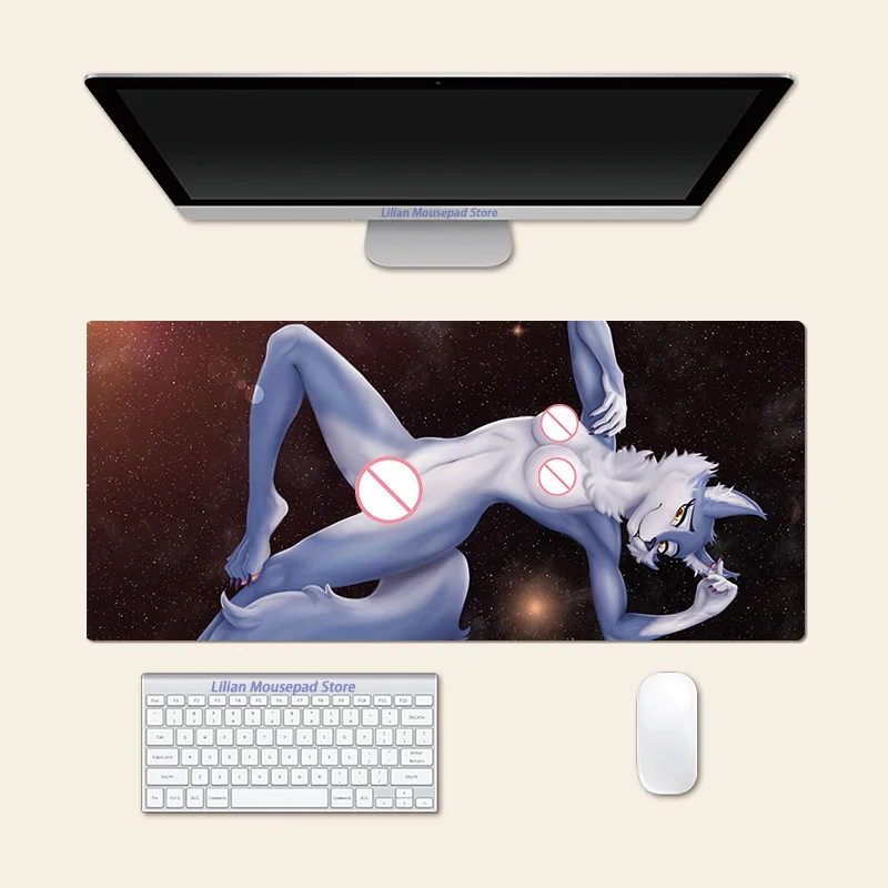 

Большой коврик для мыши Furry Porsha Crystal в стиле аниме PlayMat, офисный коврик для мыши, игровой креативный настольный игровой коврик