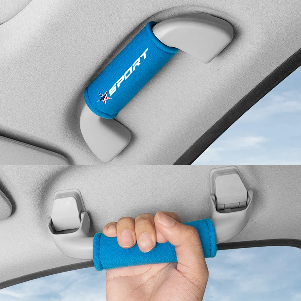 1pc Fluff Car Roof Door Handle Protector Covers For Tesla Model 3 MG RAM Chevrolet Cruze Toyota Ford Focus 2 4 MK2 MK3 Fiesta 5