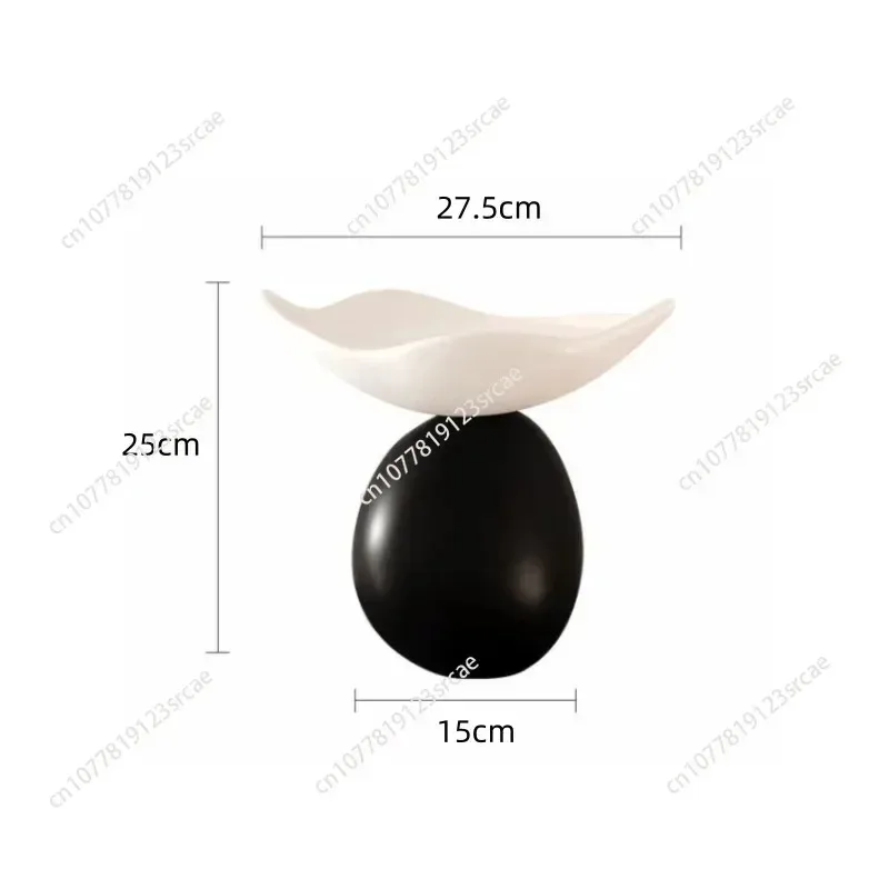 

Resin Crafts Desktop Storage Tray Mushroom Shaped Fruit Tray Wave Shaped Storage Ornaments Home Decoration Accessories