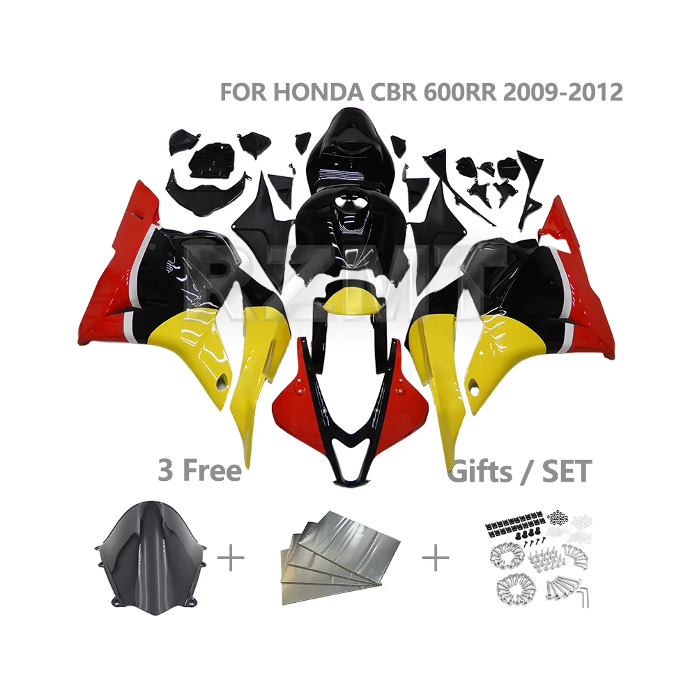 

Motorcycle Fairing Kit ABS FOR HONDA CBR600RR 2009 2010 2011 2012 CBR 600RR Customized Motorcycle Frame & Body Parts H0609-1004b