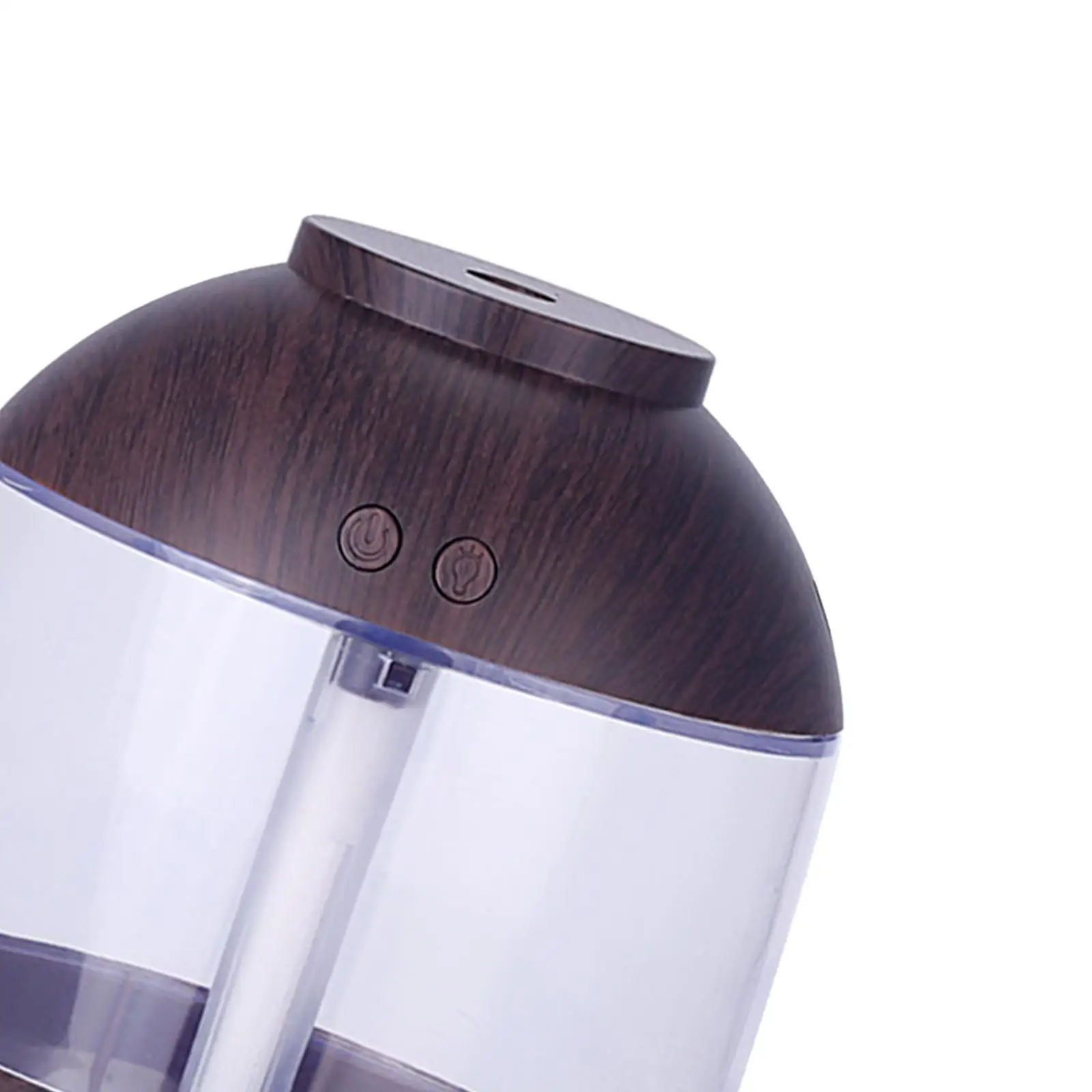 나뭇결 공기 가습기 개인용 USB 무음 책상 전기 안개 제조기 필수