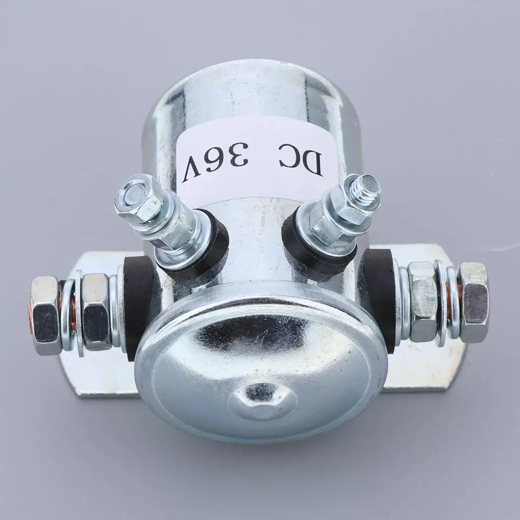Continuous Solenoid Relay 4 Terminal 150A 400A High Current Relay Switch for Automotive Golf Cart
