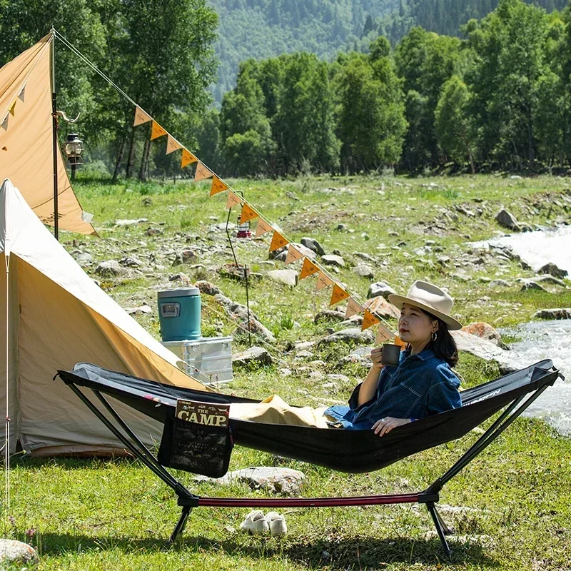 Naturehike Outdoor Camping Garden Portable Hanging Bed Folding Stand Hammock