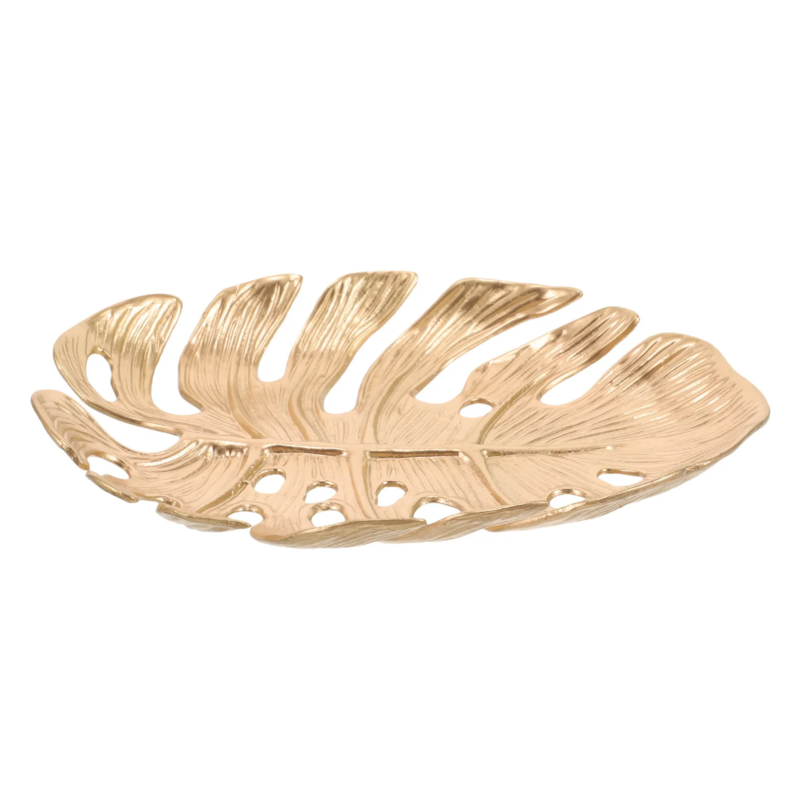 

Intricate Leaf Jewelry Dish Artistic Design Ring Organizer Tray Perfect for Jewelry Keys Storage Ring Holder
