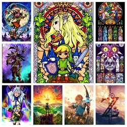 Zelda major's Mask 5d Diamond Painting Art kit Princess stitchker Photo Art ricamo punto croce Home Decor bambini regalo fai da te