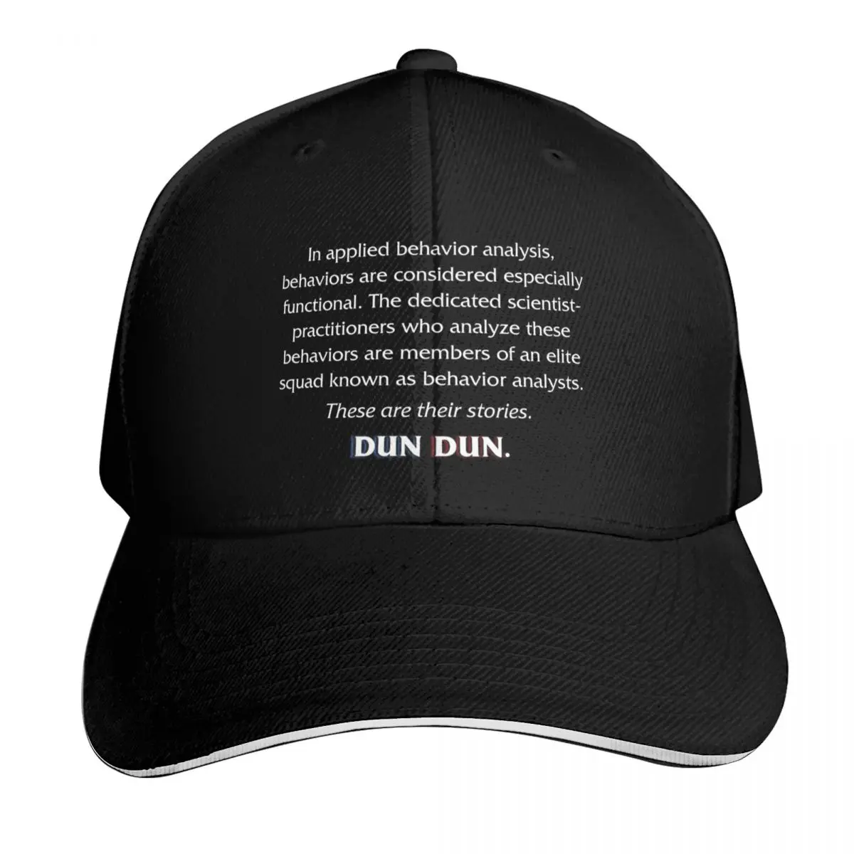 Dun-dun aba Baseball Cap New In The Hat custom caps custom Hat sun hat Golf Women Men's