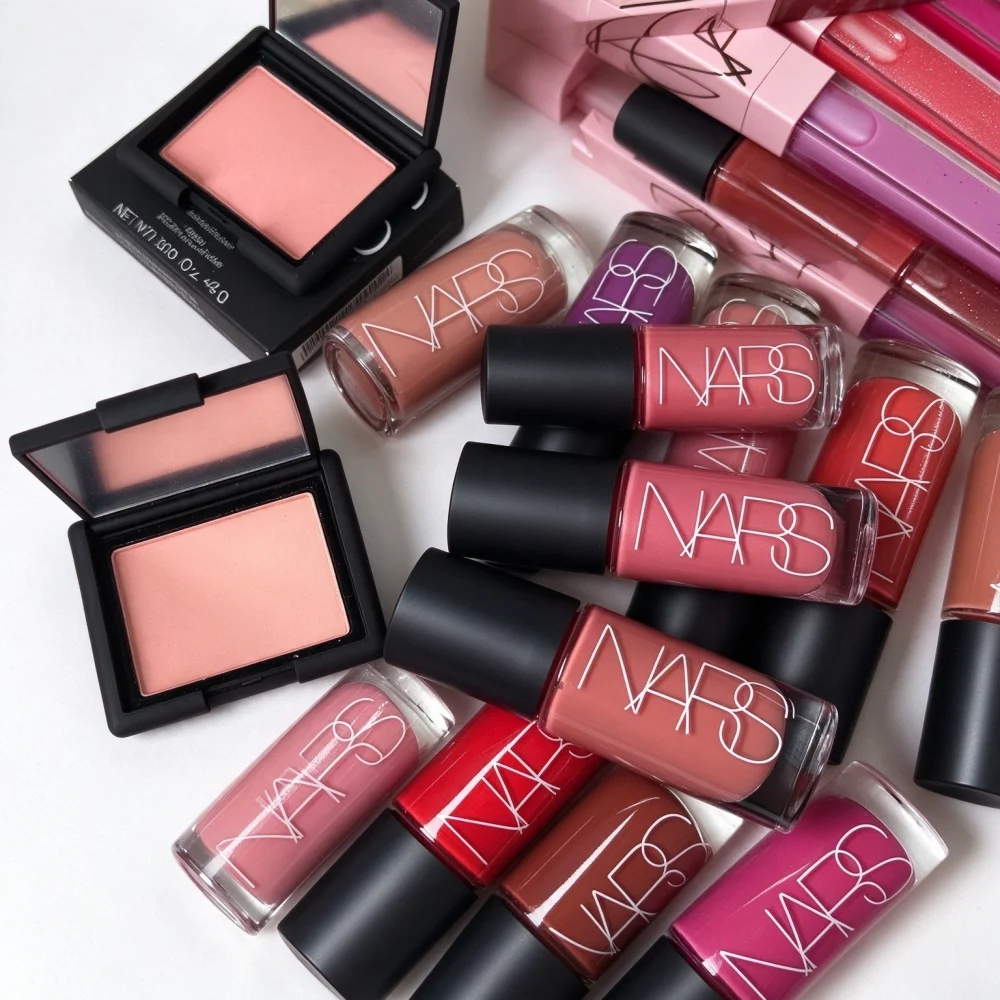New NARS New Silky Blendable Blush Powder Liquid Blush Lightweight Long Lasting Nars Matte Satin Shimmer Blush Powder Cosmetics