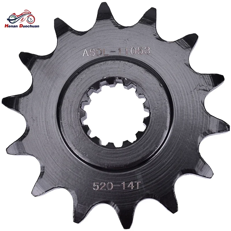 For Suzuki DL250 V-Strom 17-19 GSR250 12-17 GSX250 20 GW250 DL GSR GSX 250 GW 250 520-14T 520 14T Front Sprocket Gear