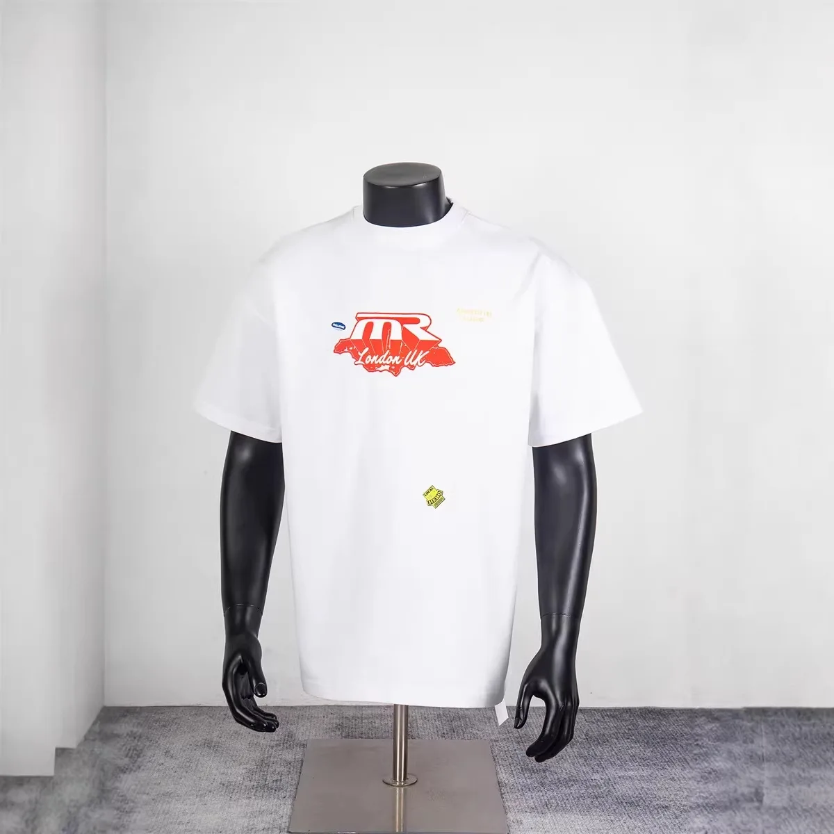 

Martine rose Simple style letter print short-sleeved top in loose fit, suitable for both men and women, trendy fashion trend