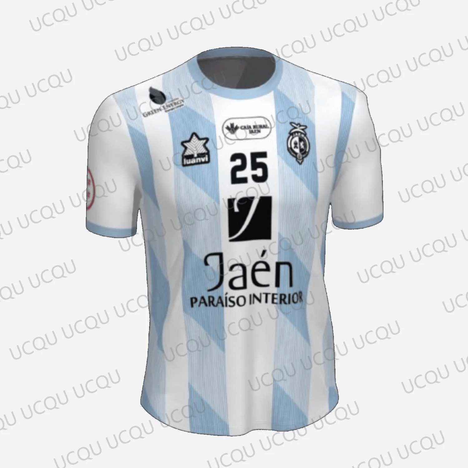 Jaen Paraiso الداخلية FS كرة الصالات جيرسي إسبانيا قميص كرة القدم الداخلي طقم كرة القدم 2025 2026 موسم الرجال الاطفال الكبار مروحة هدية الداعم