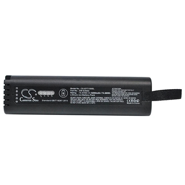 Cameron Sino 5200mAh Battery For EXFO EXFO FTB-150  FTB-200  L08D185A  L08D185UG  XW-EX002  XW-EX006