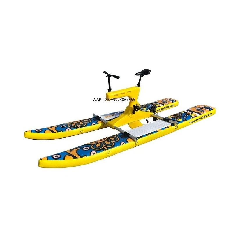 

Inflatable Water Bicycle New Water Bikes Sports Game Product Water Bike Floating Bicycle