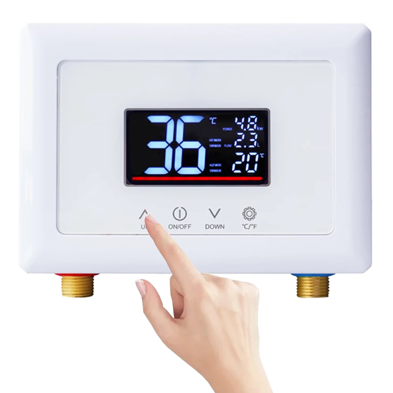 

Electric Water Heater Instant Electric Water Heater Tankless for Bathroom or Kitchen