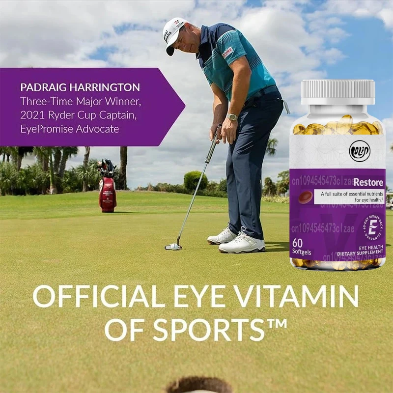Contains Lutein, Vitamin D, Omega-3 Fish Oil, and Zeaxanthin, A Complete Eye Health Formula -60 Capsules