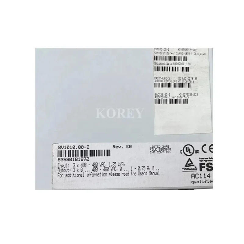 Servo Driver 8V1010.00-2 in Stock