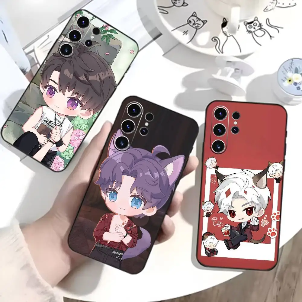 

S-Love And Deepspace Phone Case For Samsung S26,S25,S24,S23,S22,S21,S20,S30,Ultra,Plus,Fe,Note,5G Black Cover