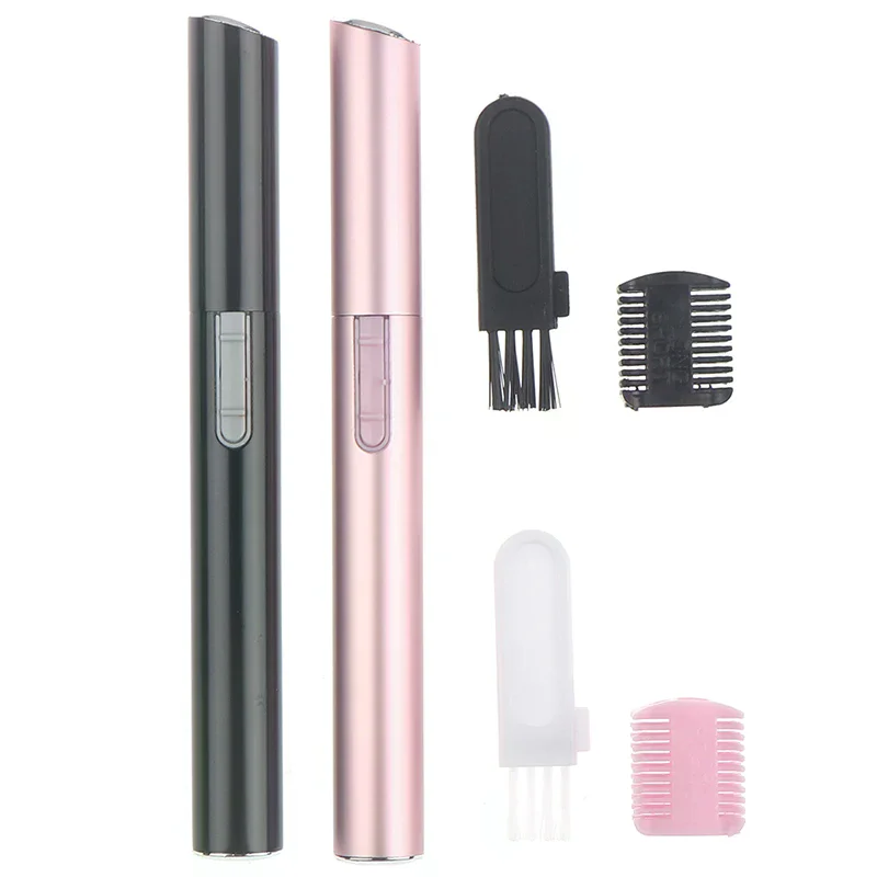 Practical Electric Face Eyebrow Scissors Hair Trimmer Mini Portable Women Body Shaver Remover Blade Razor Epilator
