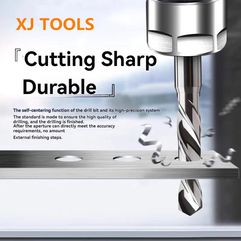Hot 0.5mm-7mm Solid Carbide Drill Bits Set, Uncoated (Bright) Finish, Round Shank, Spiral Flute Twist Drill Bit For Metal