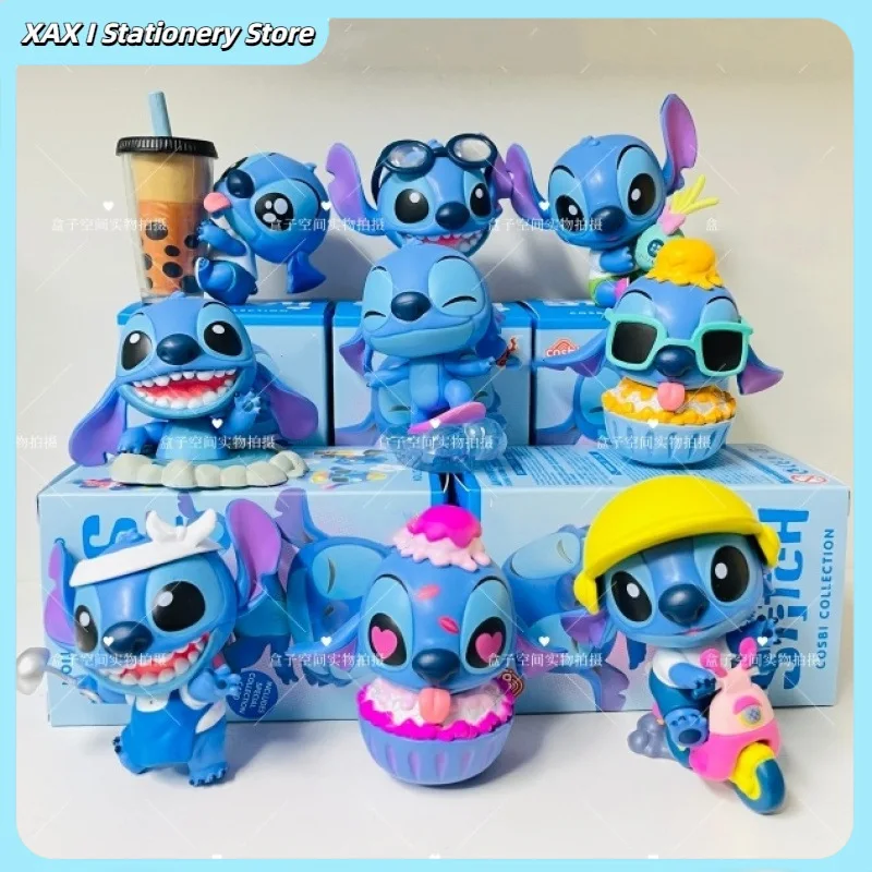 

Stitch Blind Box Collector'S Set, Lilo & Stitch Figurine With Hidden Figure, Cute Anime Desk Decor Resin Gift