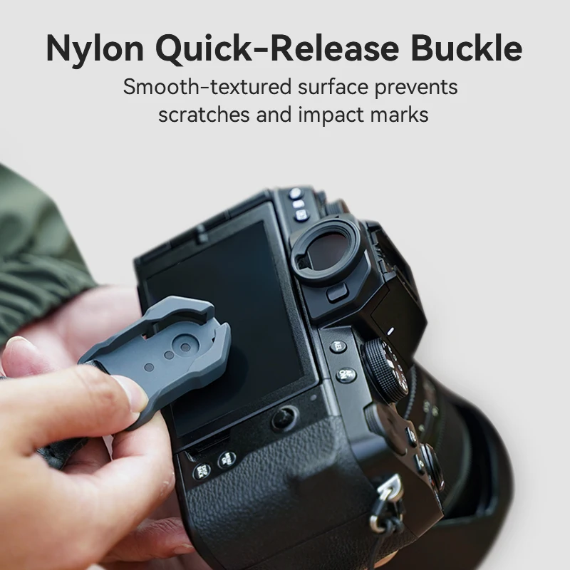 XILETU สายคล้องไหล่กล้องแม่เหล็กน้ําหนักเบาพร้อม Quick Release - สายคล้องคอปรับได้สําหรับกล้อง Canon Sony DSLR