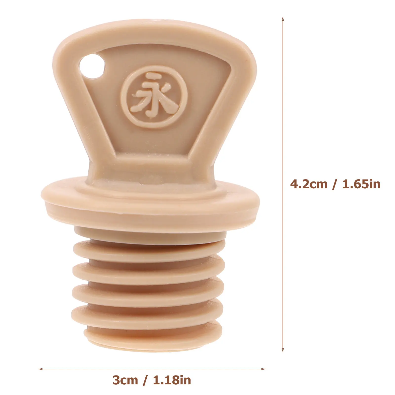2pcs Water Bag Stoppers Sealing Anti leak Plug Sack Hot Water Small Rubber Health Care view 3