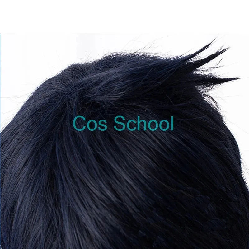 2025 yiyi LOL League of Legends Aphelios Cosplay pelo corto azul + gorro de peluca pelucas de juego de Halloween