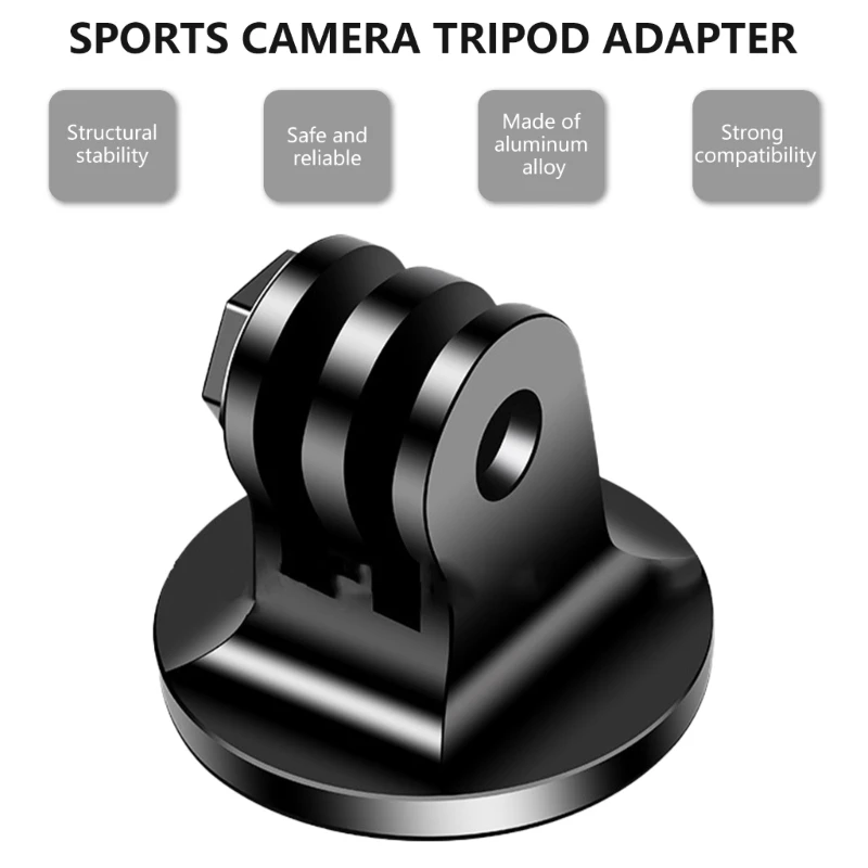 

Professional Mounting Adapter For 360R,8/7/6/5 Action Cameras Tripod Converter, Hot Shoe Adapter Aluminum Construction