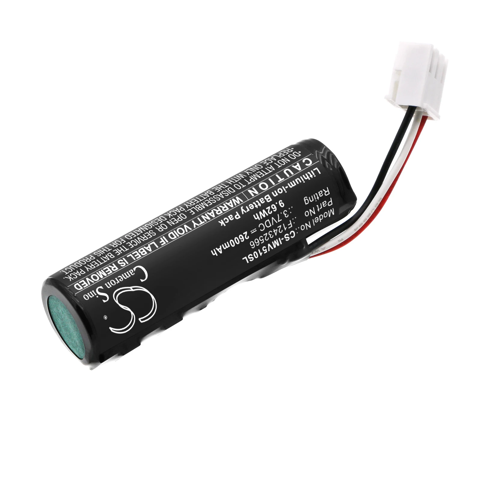 CS Replacement Battery for Ingenico Move 5000 3G Bluetooth,Move 5000 3G Wifi Bluetooth,Move 500 PN:F12432566 2600mAh / 9.62Wh