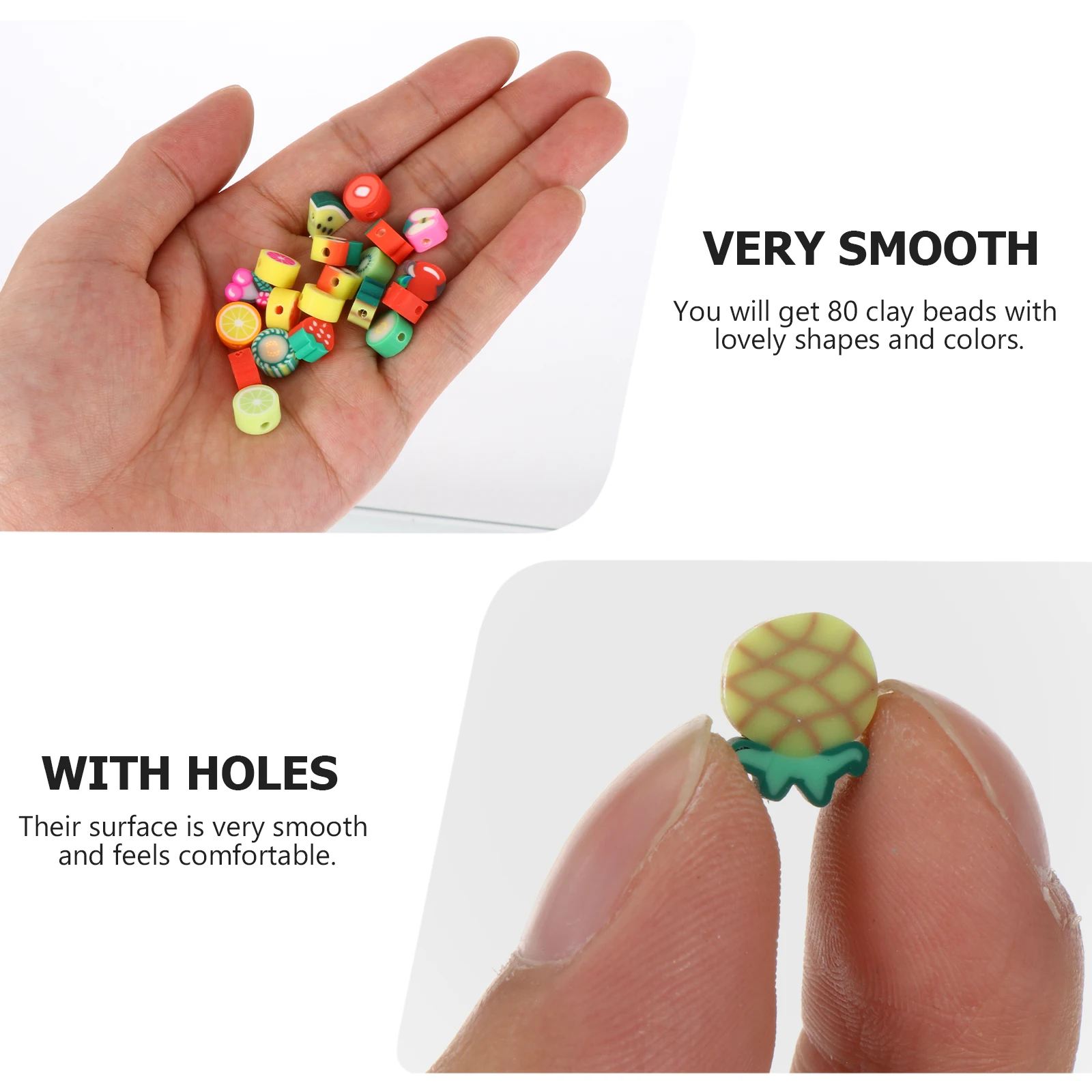 

Jewelry Clay Bead Charm DIY Beads Earrings Craft Bracelet Polymer Bracelets