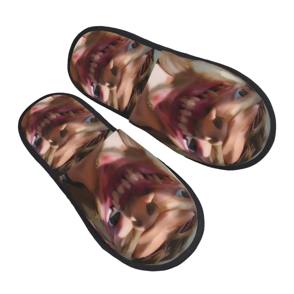 

Пользовательские электронные музыкальные тапочки A-Aphex T-Twin для спа-женщин, британский музыкант, композитор, домашние тапочки