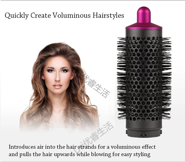 Haartrockner Curling Aufsatz 40mm Automatische Curling Düse Für Dyson Supersonic Haartrockner Zubehör Air Styler Zylinder Kamm – Detail 8