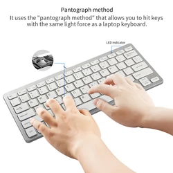 CHYI Ultra Slim 78 Keys Scissor USB2.0 Wired Keyboard 78-Key Ultra-Thin Keypad USB Cable Mini Silent Keyboard For Laptop Desktop