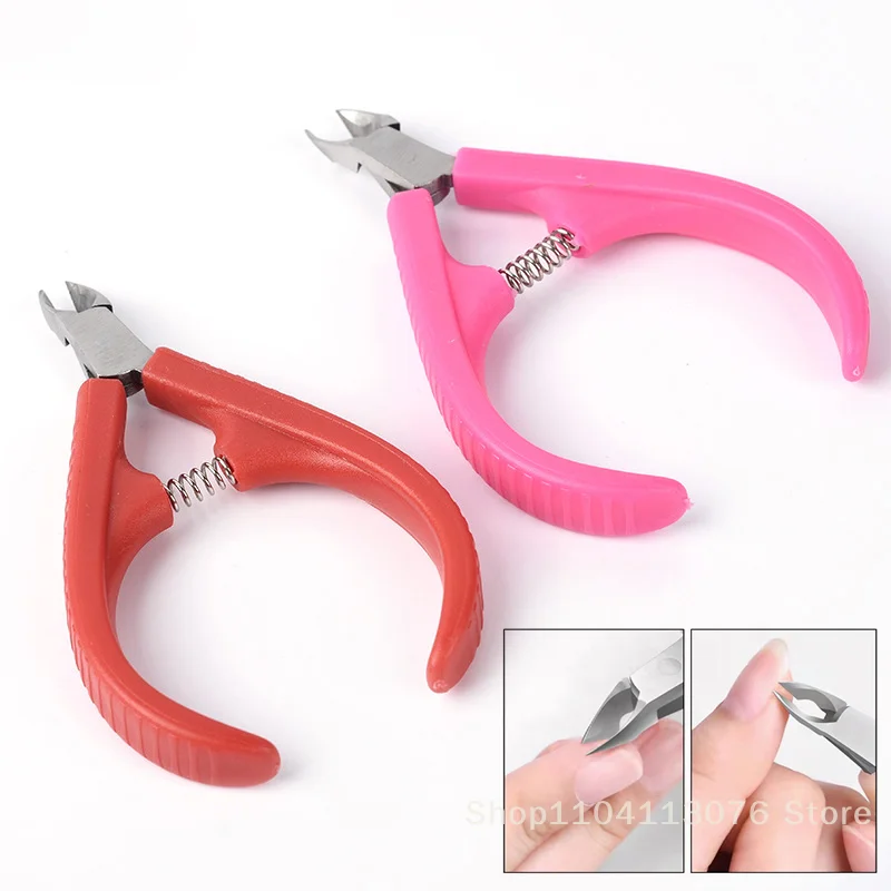 

Stainless Steel Cuticle Nippers Nail Manicure Cuticle Scissors Clippers Trimmer Dead Skin Remover Pedicure Cutters Tool