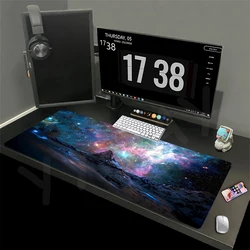 Gaming Mousepads Space Design Mousepad Large Mouse Mat Big Desk Pads Non-Slip Rubber Mouse Pad Big Keyboard Mats