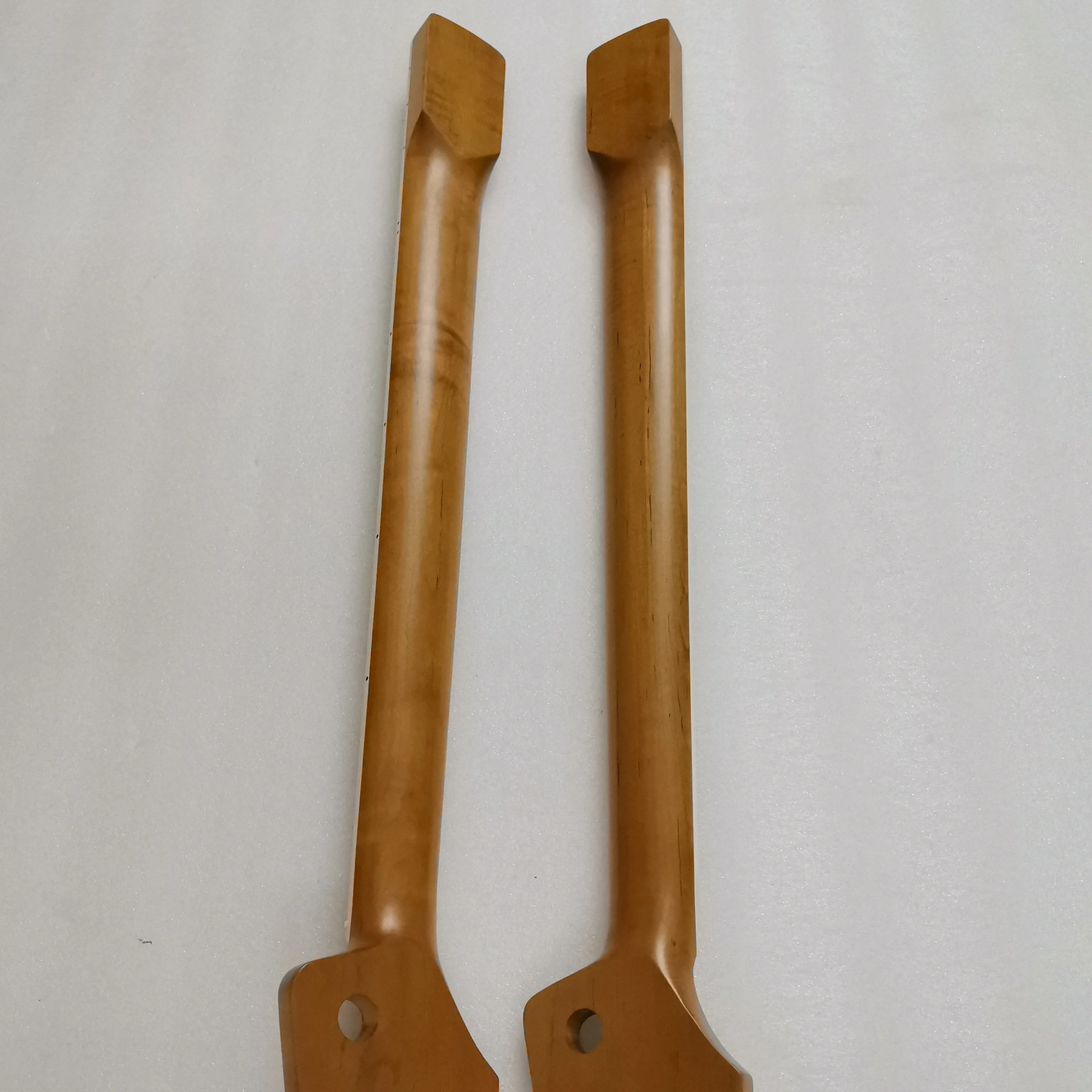 4 String P Bass neck Neck 20 Frets Roasted Flame Maple Electric Guitar  Necks