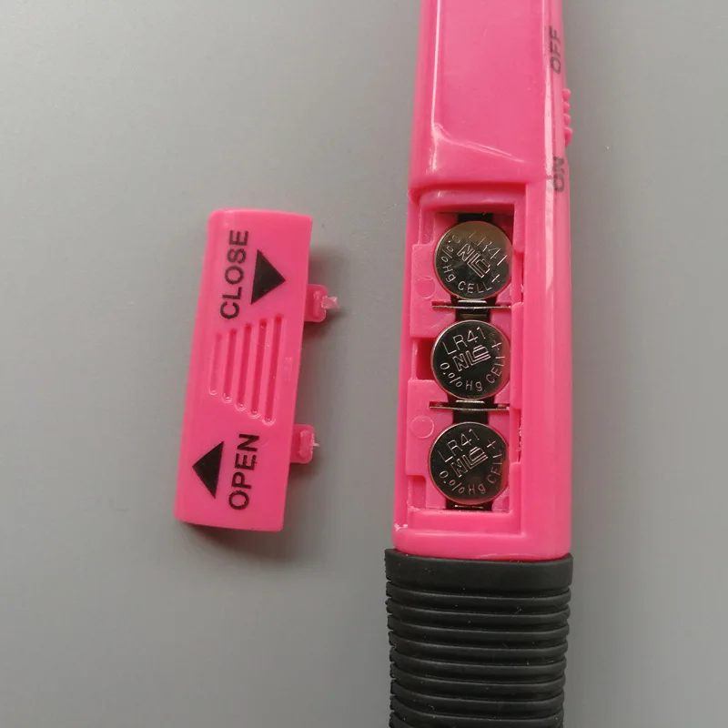 Plastic Handle Knitting Needles with LED, Crochet Hook, DIY Sewing Tools, 2.5 ~ 6.0mm, 8 Pcs