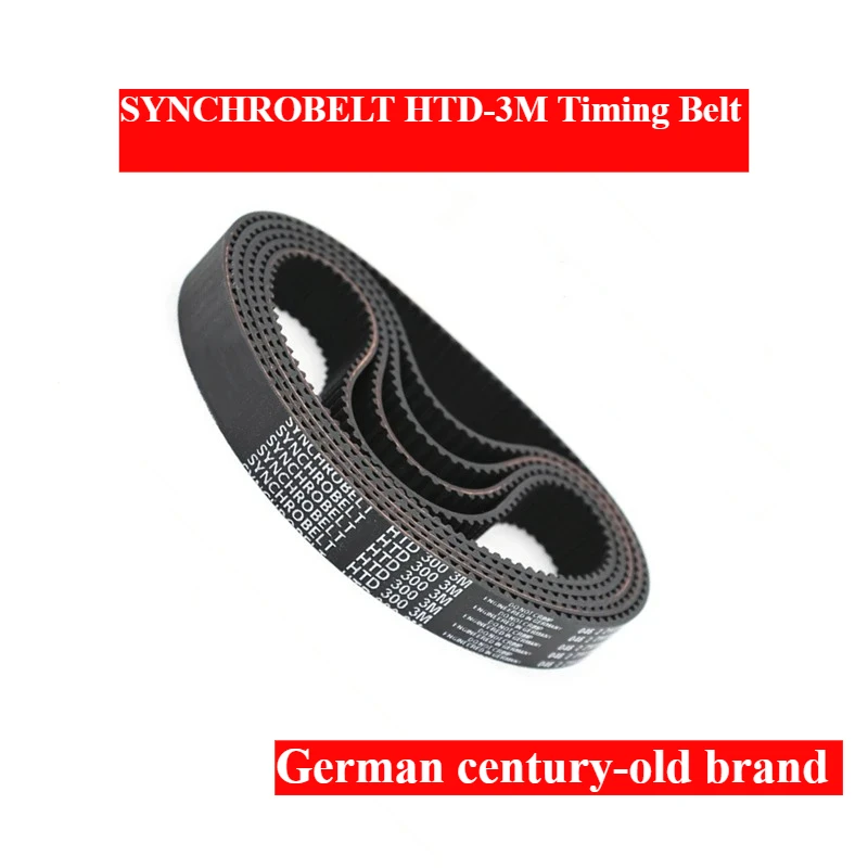 Germany SYNCHROBELT HTD 3M Timing Belt HTD 288-3M/291-3M/297-3M/300-3M/306-3M/309-3M/312-3M/315-3M/318-3M/327-3M/330-3M/333-3M