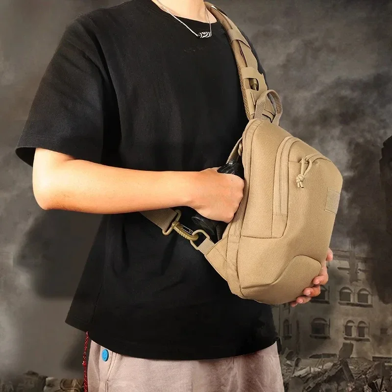 

Многофункциональная тактическая нагрудная сумка 2026 для активного отдыха, велоспорта и альпинизма